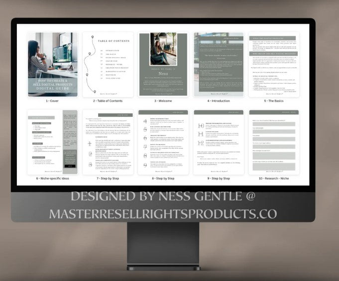 How To Create & Sell Digital Products Lead Magnet